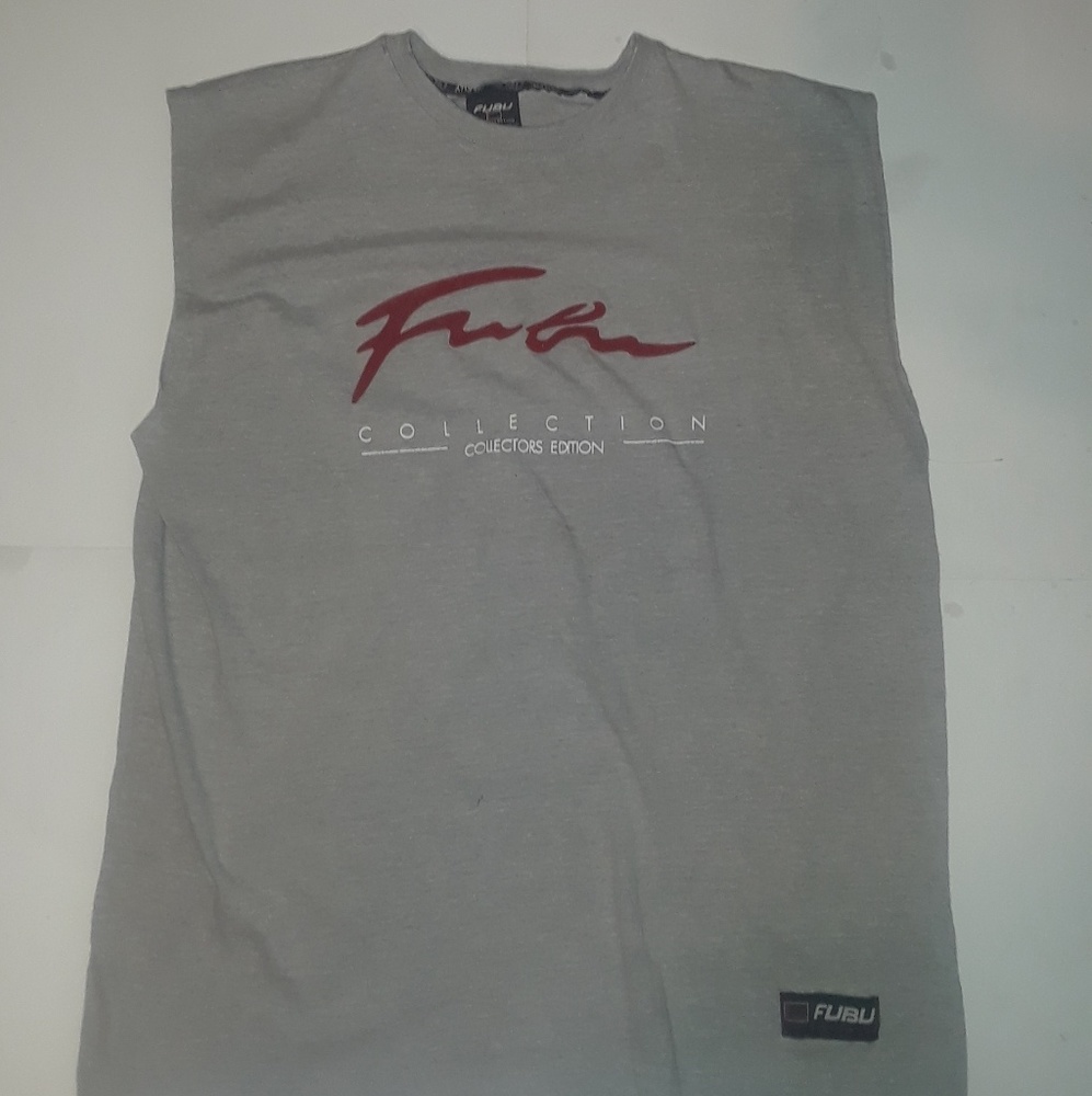 Vintage FUBU 90s sleeveless Tshirt SZ XL